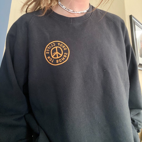 Planks Drop Cliffs Not Bombs Sweater - Picture 2 of 5